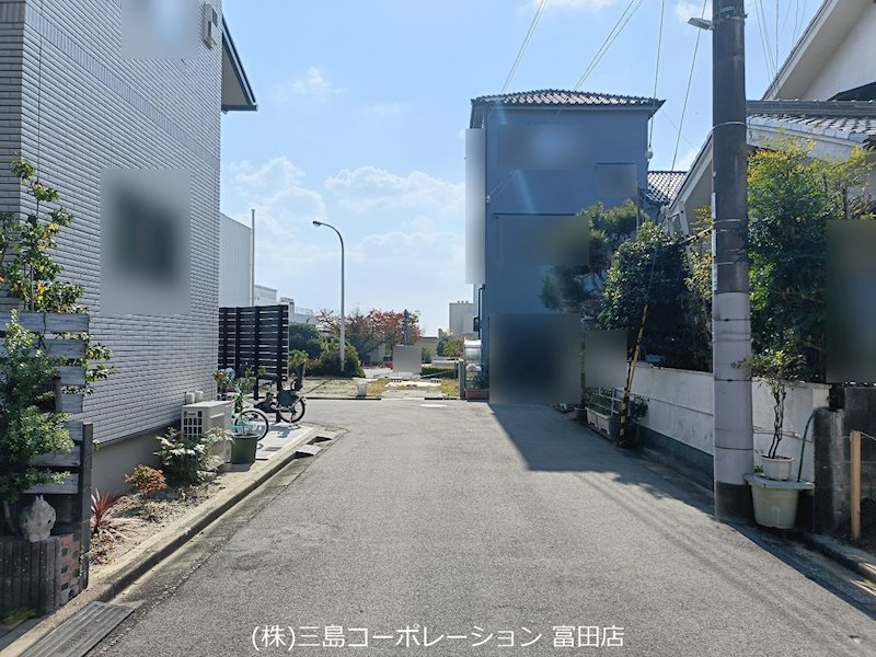 前面道路 高槻市上土室5丁目 売土地 1号地 その他