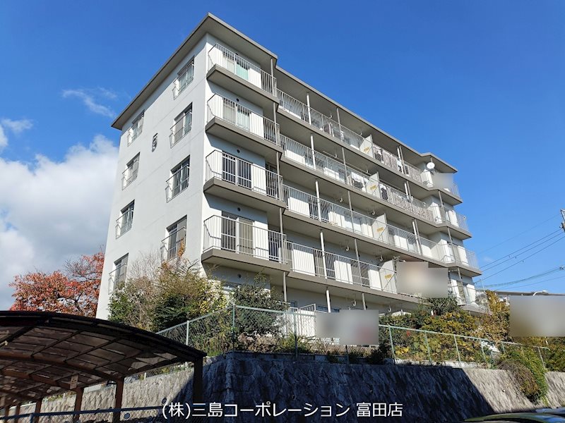 高槻塚原台ハイツ5号棟  外観写真