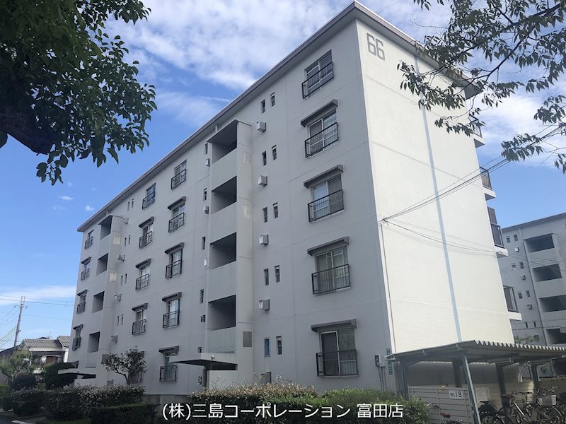 富田第二住宅66号棟  外観写真