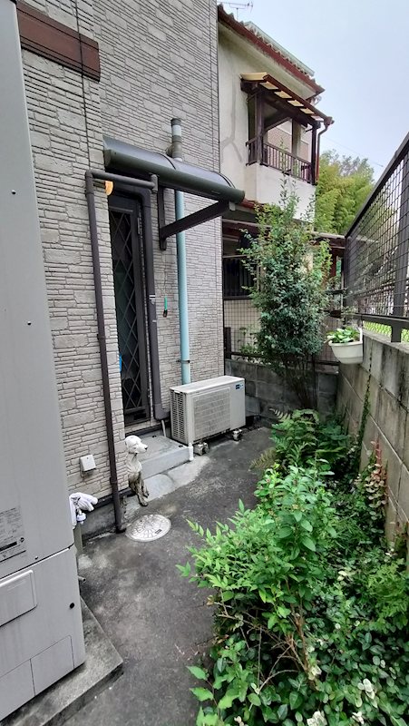 建物北側に空地あり 吹田市清水 中古一戸建 その他