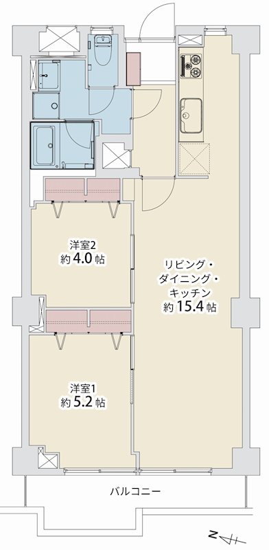 茨木グランドハイツ   間取り図