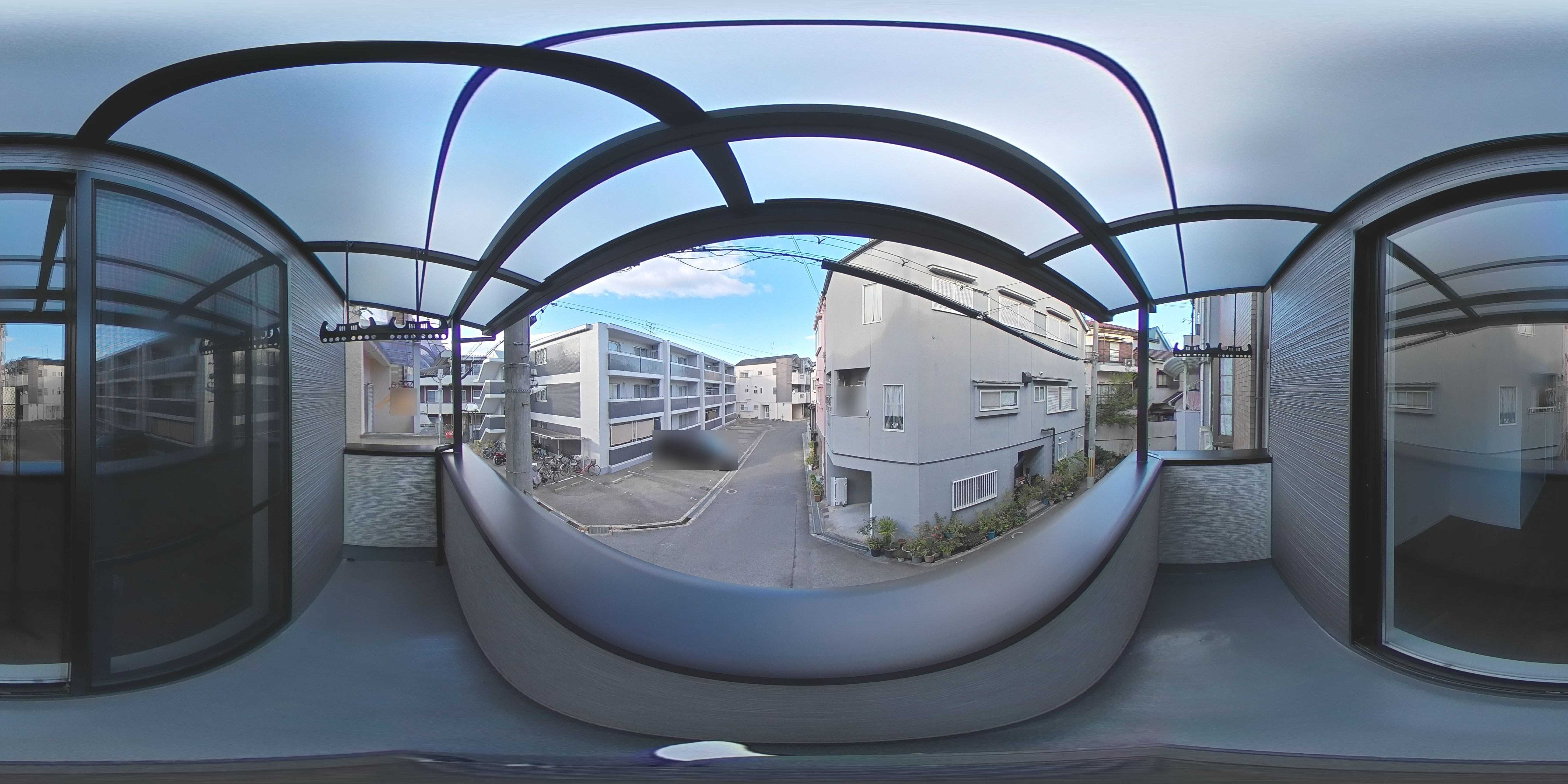 交北1丁目一戸建（再生住宅） 現地写真（バルコニー）