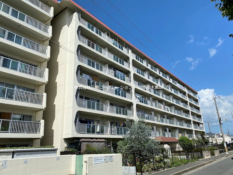 第一茨木ビューハイツ4号棟 外観写真