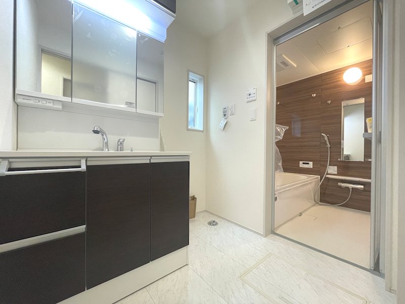 洗面スペース 私部4丁目BloomingGarden限定1邸新築分譲住宅 その他