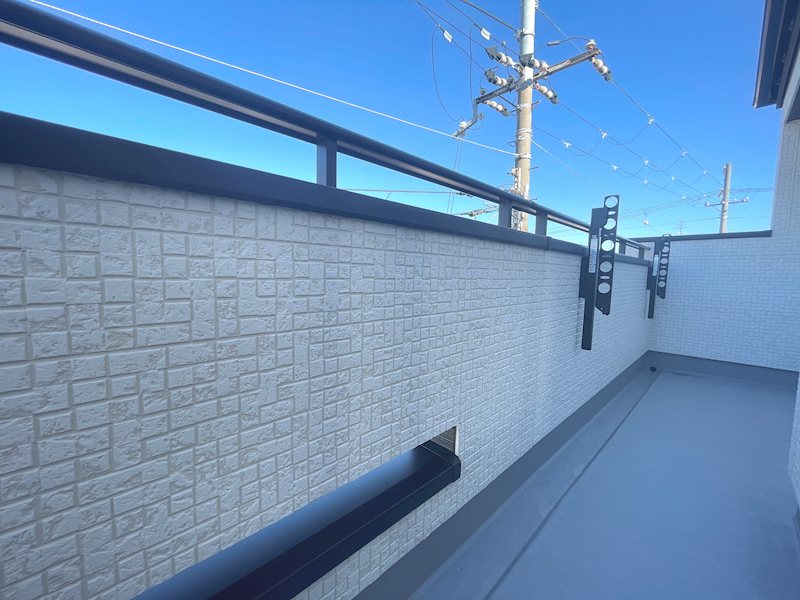 3階のバルコニー 私部4丁目BloomingGarden限定1邸新築分譲住宅 その他