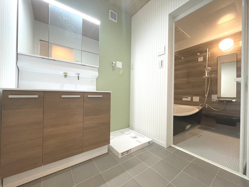 洗面スペース 茄子作北町限定1邸新築分譲住宅 その他