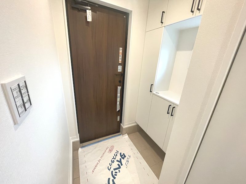 大きいシューズボックスがあることで玄関をスッキリ保てます 茄子作北町限定1邸新築分譲住宅 その他