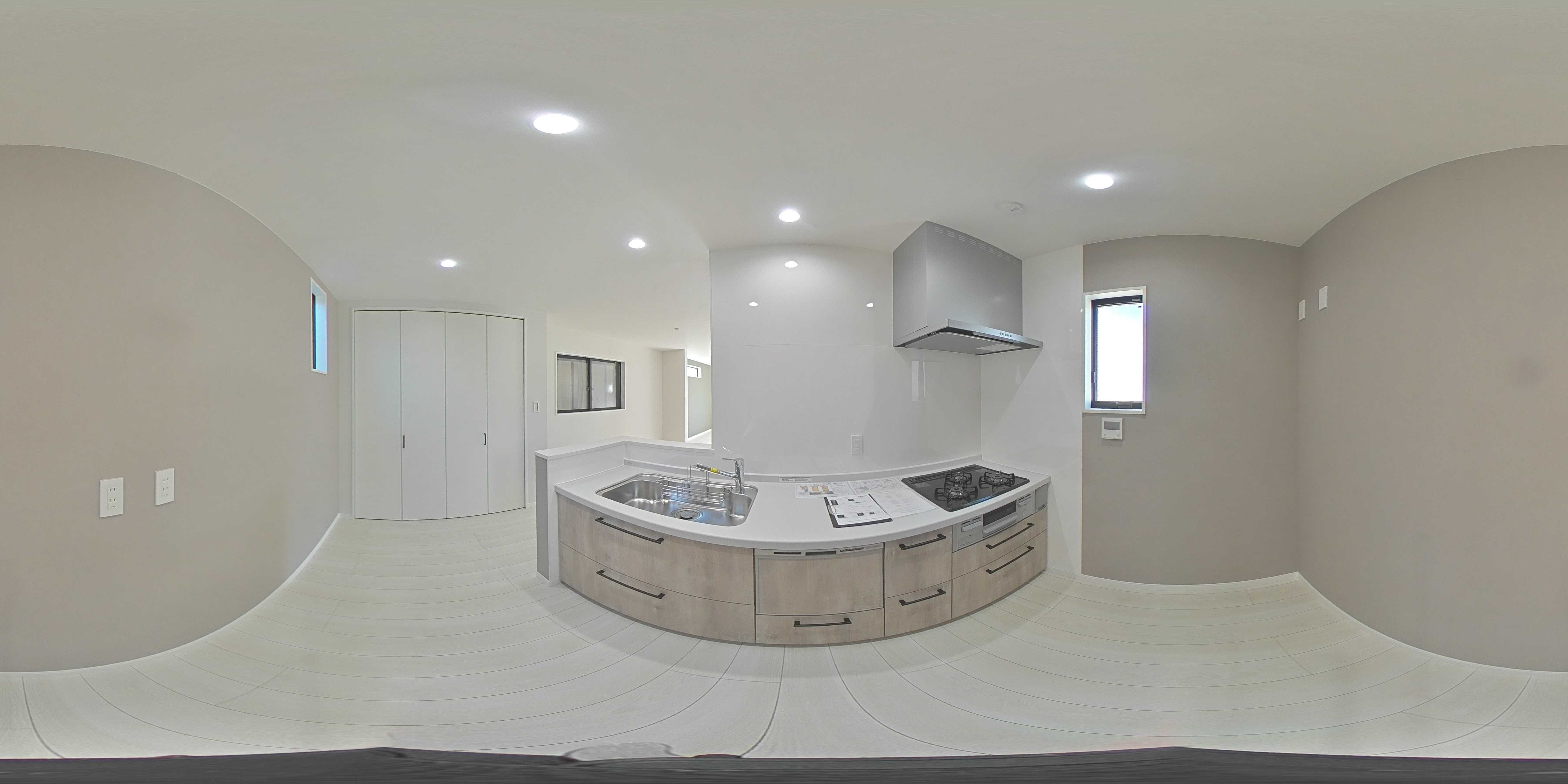 茄子作北町限定1邸新築分譲住宅 内観写真（キッチン）