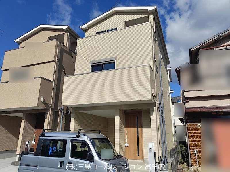 高槻市津之江町3丁目　新築一戸建 外観写真