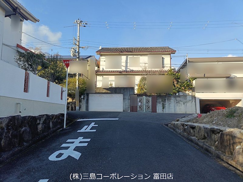 前面道路 高槻市大和1丁目 売土地 1号地 その他