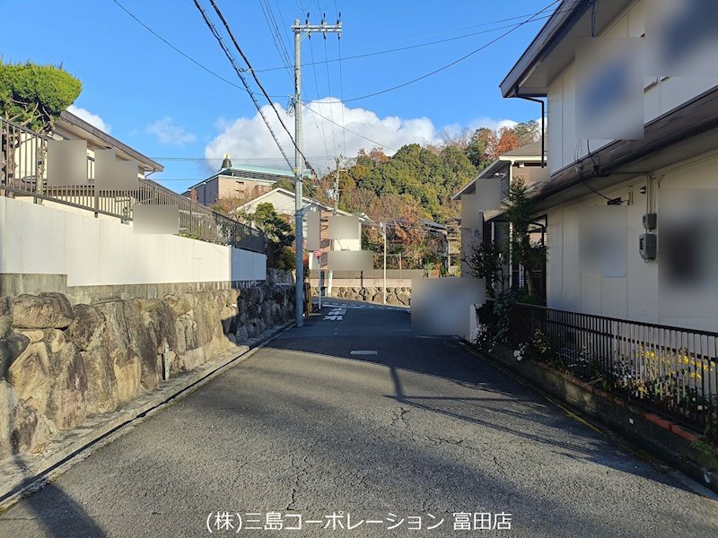 前面道路 高槻市大和1丁目 売土地 2号地 その他