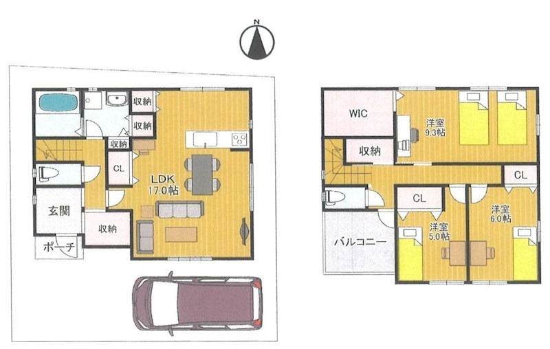摂津市正雀4丁目　建築条件付土地 間取り図