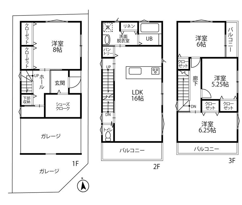 SUMIKA 高槻市柱本6丁目 間取り図
