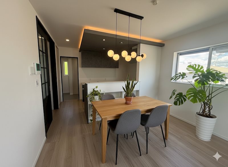 2階リビングの為、通行人の目を気にせずゆったり寛げる広々LDK16帖(イメージ画像です) SUMIKA 高槻市柱本6丁目 その他