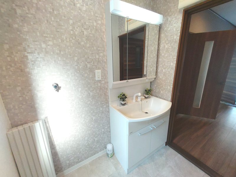 洗面脱衣室、CF貼替 妙見坂2丁目一戸建(再生住宅) その他