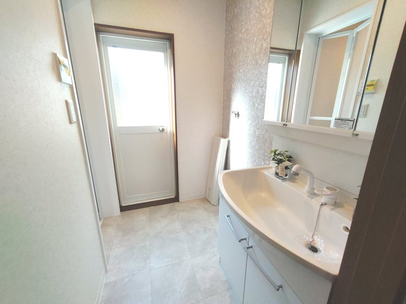 洗面脱衣室、CF貼替 妙見坂2丁目一戸建(再生住宅) その他