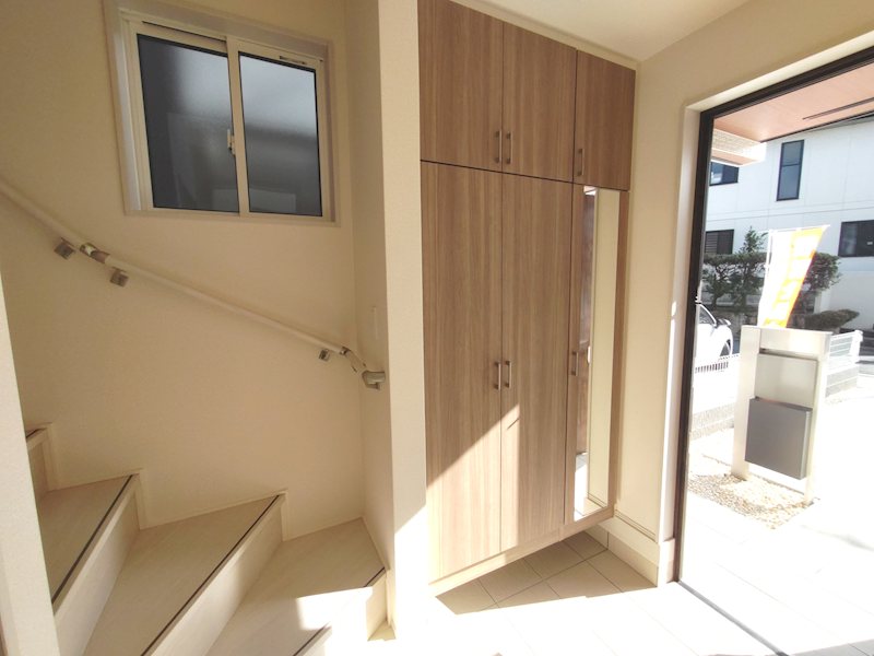 収納充実姿見付シューズボックス 渚東町全2棟新築分譲地内1号棟 その他