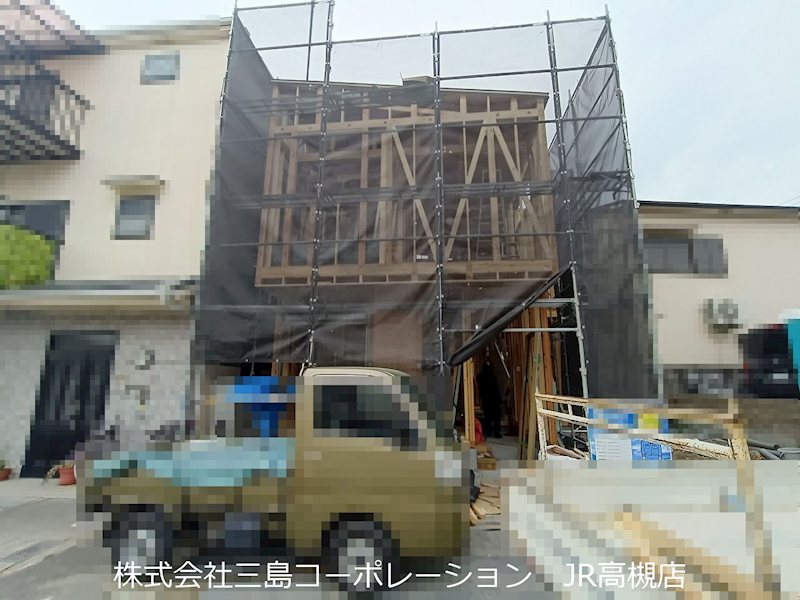高槻市山手町1丁目　新築一戸建 外観写真