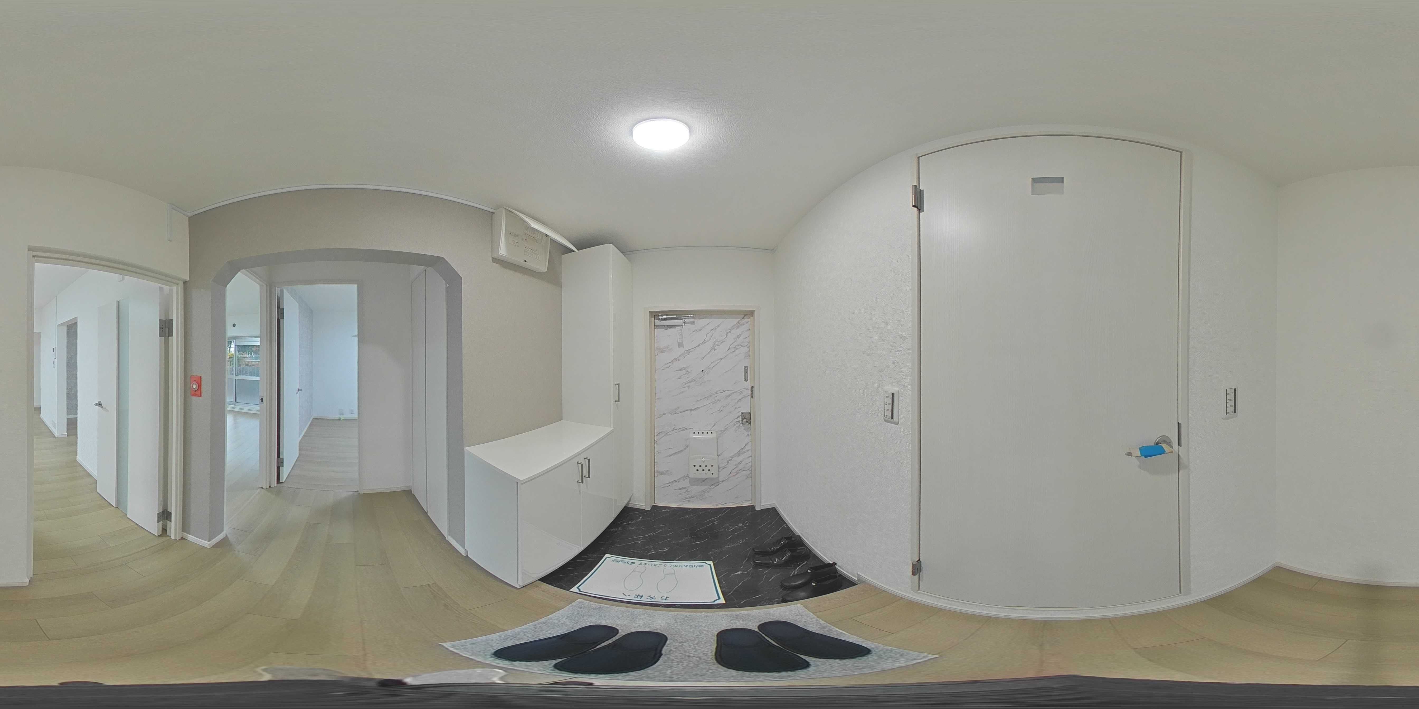 藤阪ハイツD6号棟 現地写真（玄関）