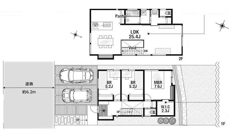 高槻市南平台3丁目　建築条件付土地　2号地   間取り図