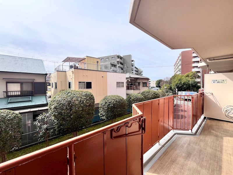 南向きバルコニー 白川高層住宅8号棟 その他