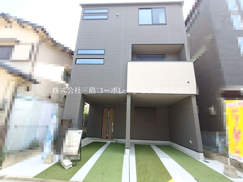 高槻市春日町 新築一戸建 外観写真