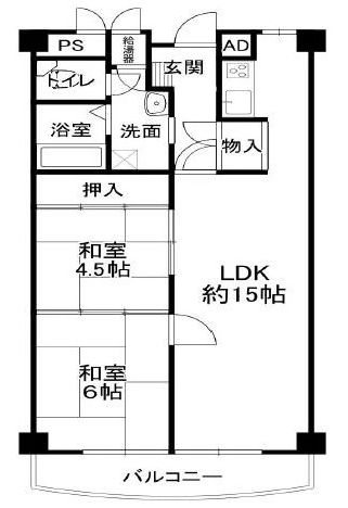 高槻セントポリア 間取り図