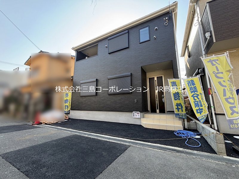 高槻市永楽町 新築一戸建 外観写真