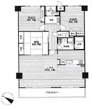 セラ高槻　 間取り図