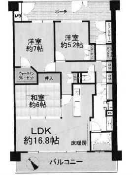 グランノア高槻阿武山VENTO 間取り図
