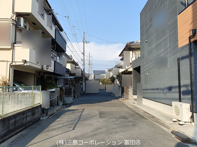 前面道路 高槻市西町 中古一戸建 その他