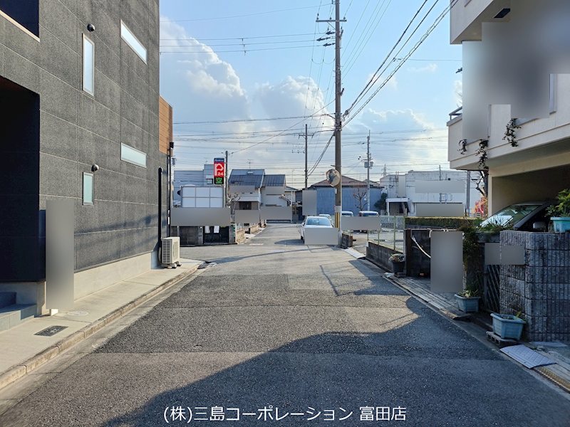前面道路 高槻市西町 中古一戸建 その他