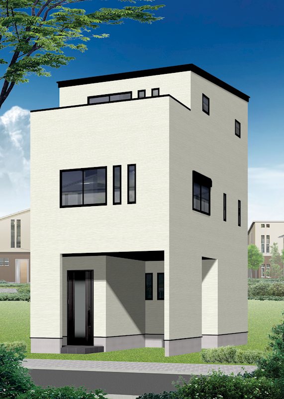 高槻市中川町　新築一戸建 外観写真