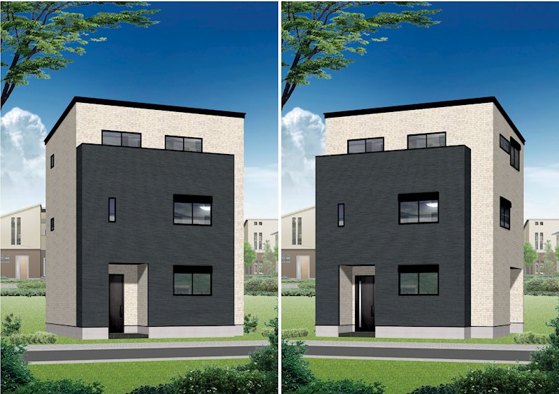 高槻市中川町　新築一戸建 外観写真