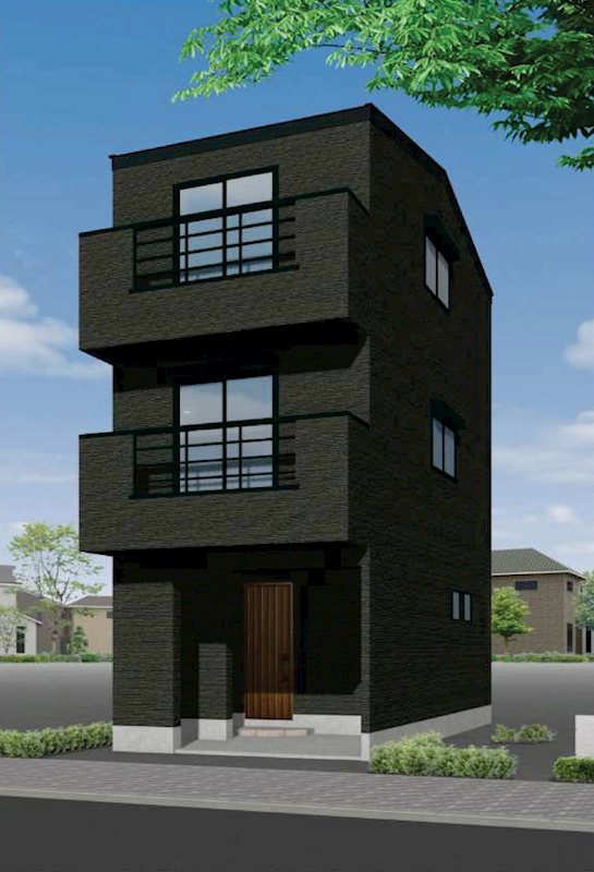 高槻市安満西の町　新築一戸建 外観写真