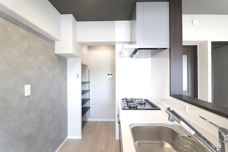 家族とのコミュニケーションに食洗器、浄水器付対面式システムキッチン新調交換 キッチンスペース 香里日光ハイツ その他