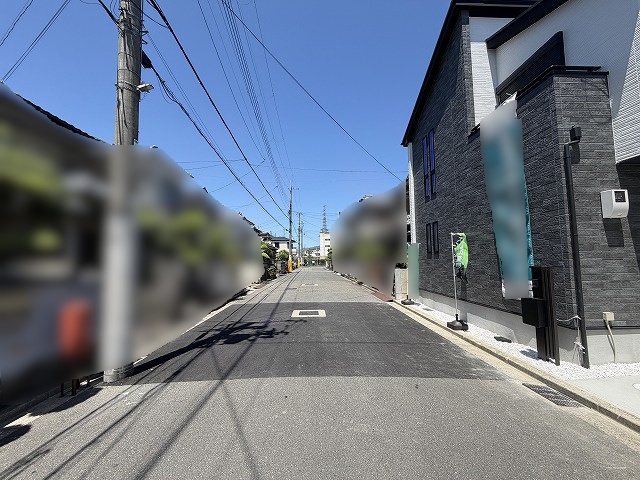 前面道路含む 高槻市芝生町3丁目 新築一戸建 その他