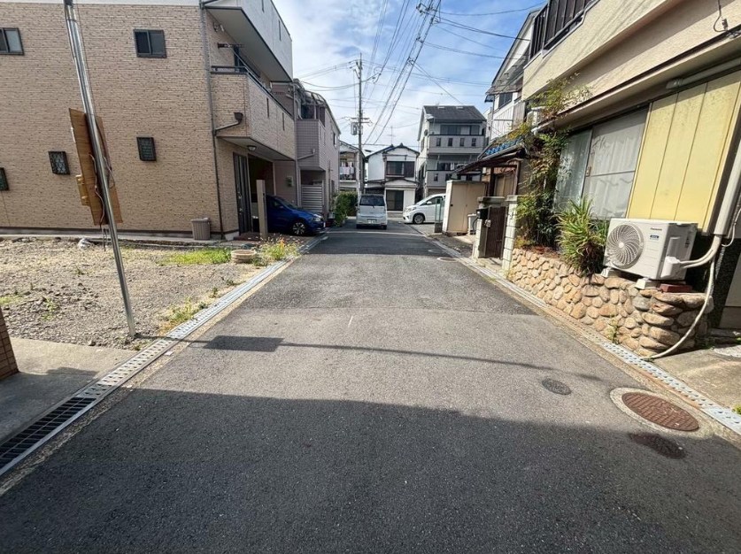 摂津市鳥飼西2丁目　新築一戸建 現地写真（前面道路含む現地写真）