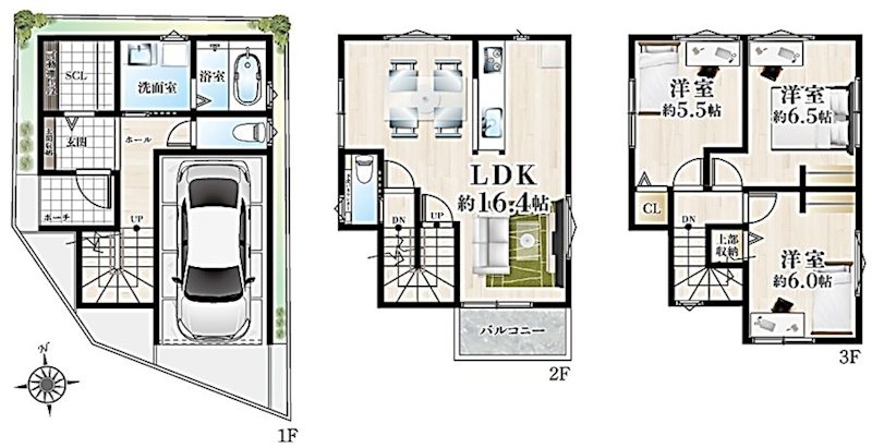 桜町2丁目SUMIKA 間取り図