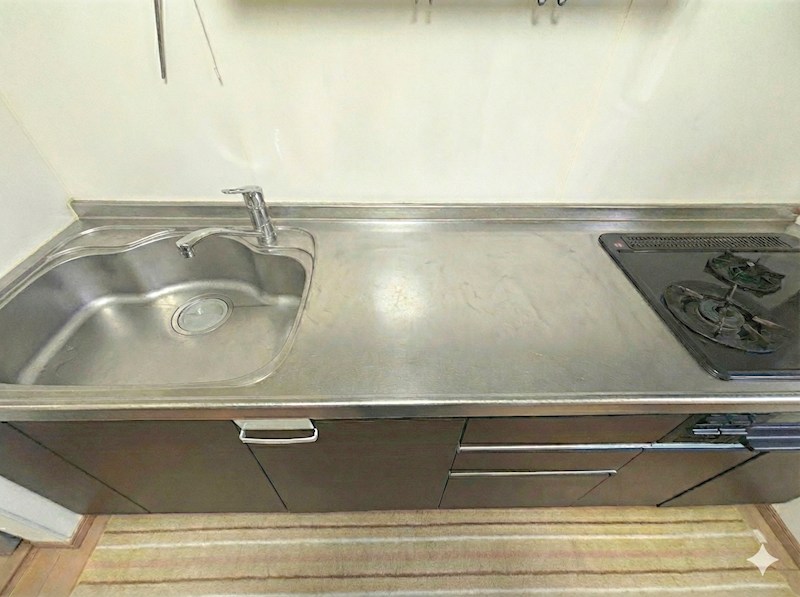 動産物撤去後のキッチンイメージ図 高槻市安岡寺町4丁目 中古一戸建 その他