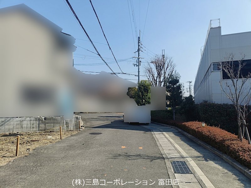 前面道路 高槻市氷室町2丁目 建築条件付売土地 その他