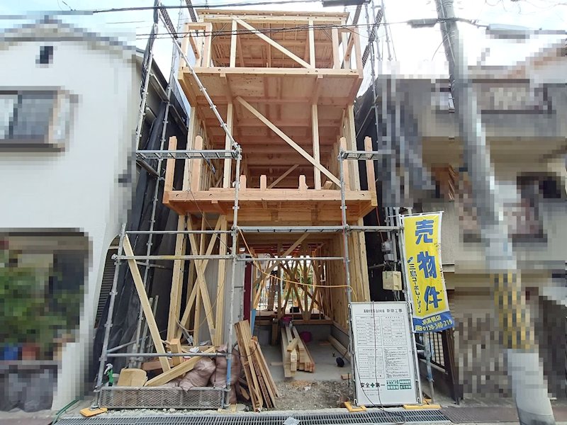 高槻市安満西の町　新築一戸建 外観写真