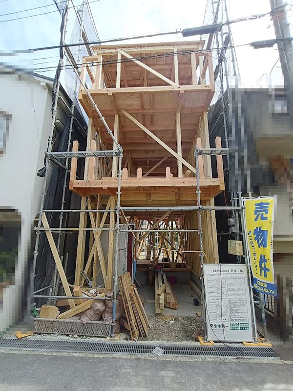 交通量の少ない閑静な住宅地 高槻市安満西の町 新築一戸建 その他