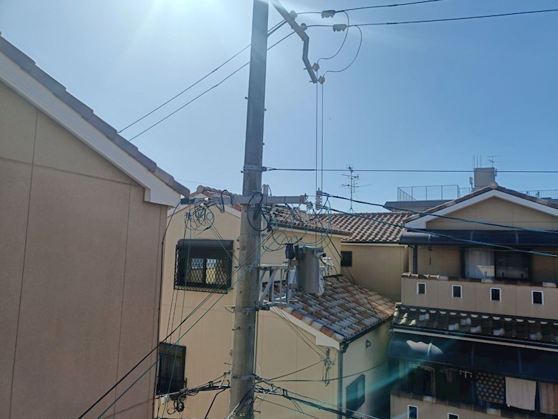 3Fバルコニーから 摂津市鶴野4丁目 中古一戸建 その他