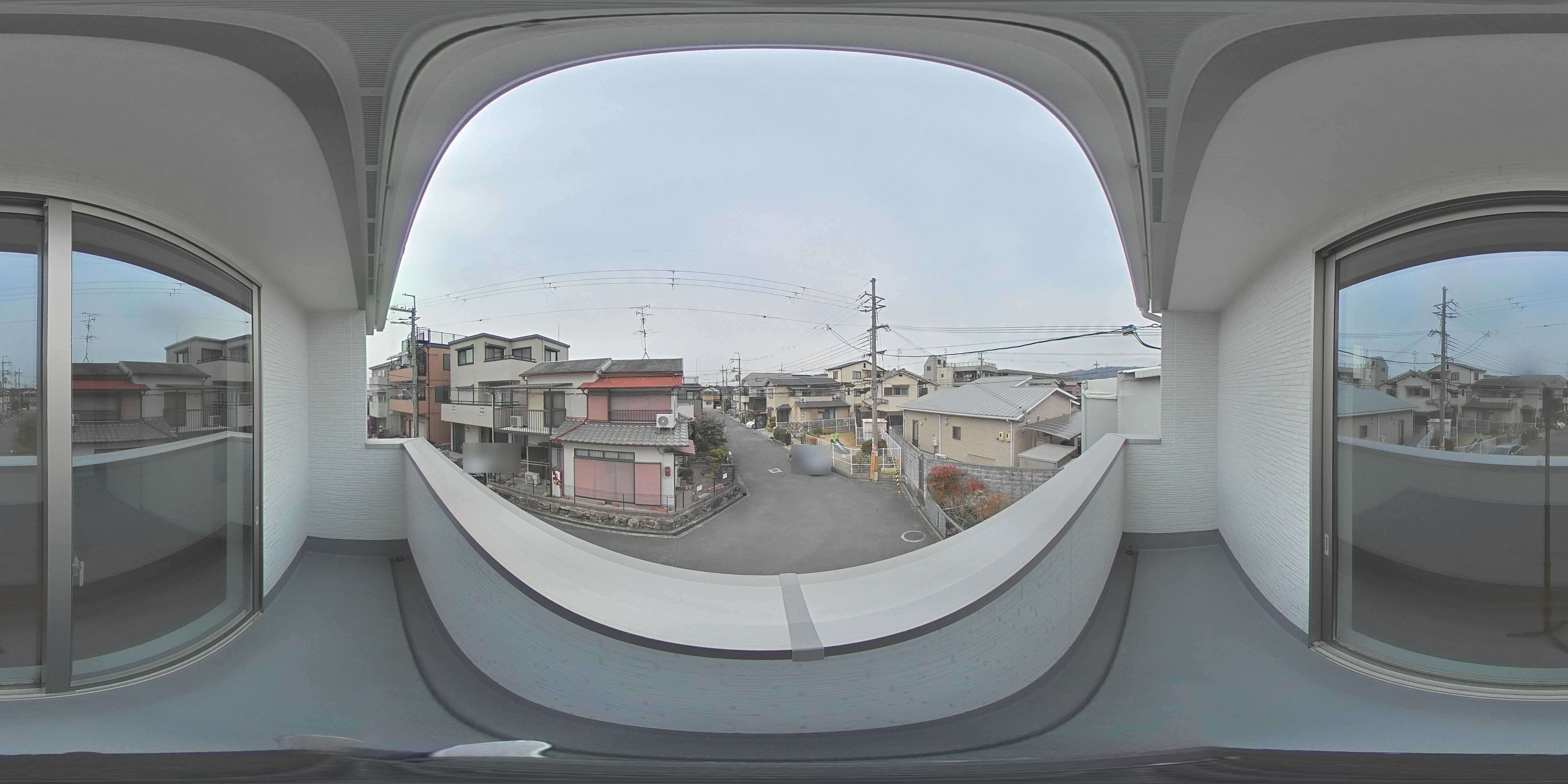 幾野2丁目限定1邸新築分譲住宅 現地写真（バルコニー）