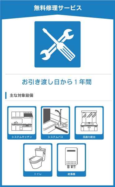 住宅設備保証付きの物件です 高槻市奥天神町2丁目 中古一戸建 その他