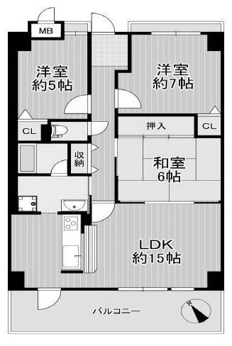 アルティプラザ高槻 間取り図