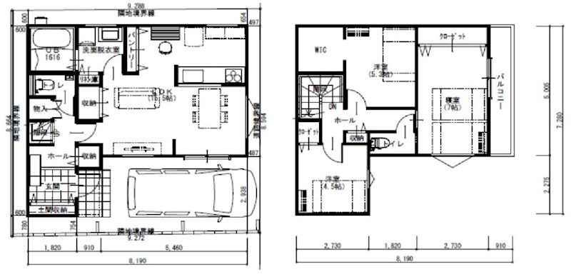 高槻市津之江北町2号地　建築条件付売土地 間取り図