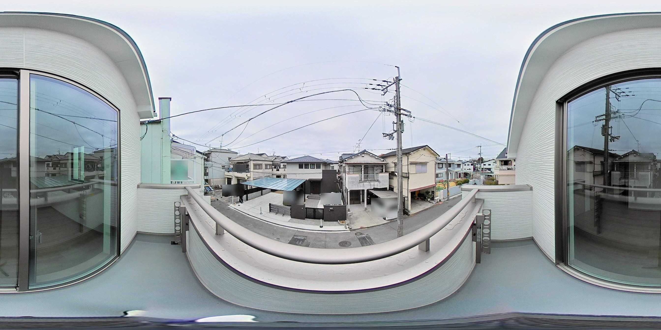 星丘2丁目Hartfulltown限定1邸新築分譲住宅 現地写真（バルコニー）