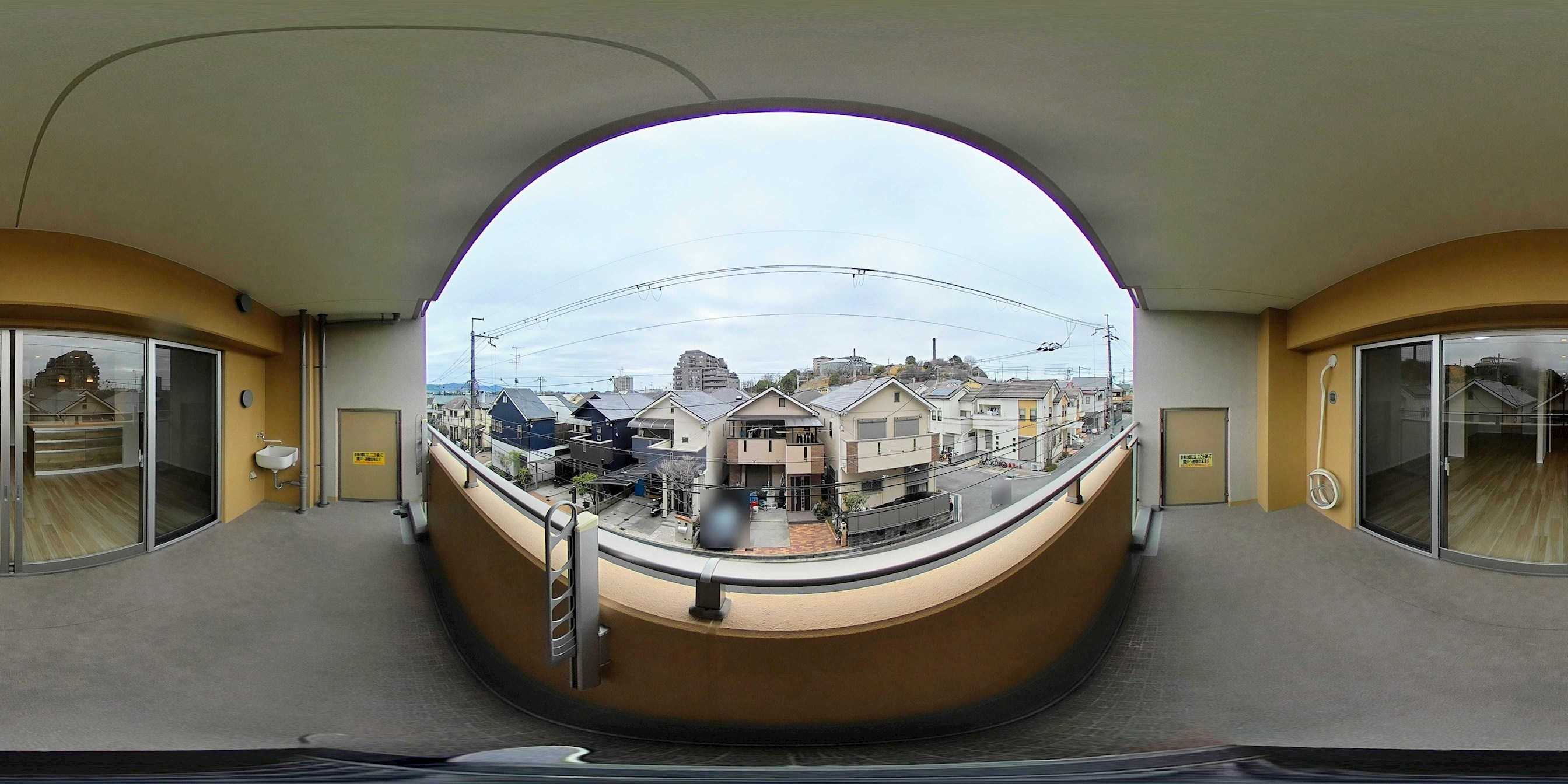 香里ケ丘七丁目アーバンライフ 現地写真（バルコニー）
